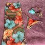 bikini matching sarong beach wear hut Image 6