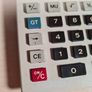 vintage SHARP ELSI MATE EL-1134 electronic desktop calculator Image 3