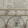 Stunning vintage inspired king size Silver bed frame Image 5