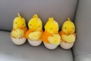 Set of 4 Chickens Toys Teddy Bear Plush Toys Teddies Soft Toys
