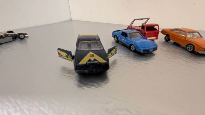 vintage model corgi cars