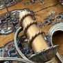 Pair of 1970s German Wrought Iron Wall Lights Image 5