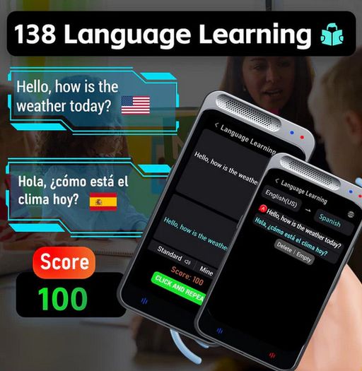 Vormor Z6 AI language translator Text Image Voice Online Offline