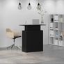Black Reception Desk Image 4
