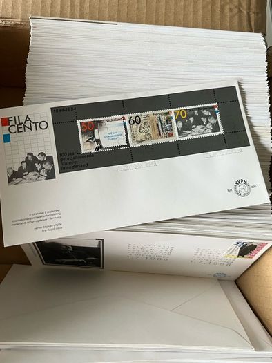 FDC collection Netherlands (approx 600)