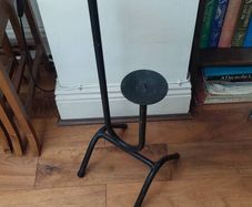2 sconce wrought iron candle stand