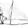Petique rain cover for dog buggy Image 2