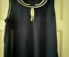 Jasmine Navy Top