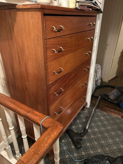 Tall Dresser. Solid Wood.