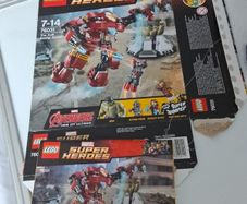 Lego iron man and hulk buster smash set 76031