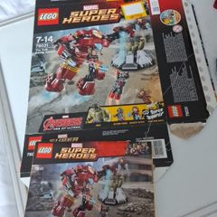 Lego iron man and hulk buster smash set 76031