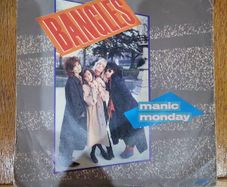 BANGLES Manic Monday 7 inch single