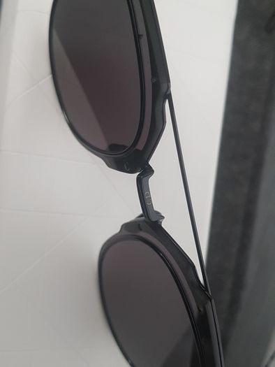 Authentic Christian Dior Aviator Composit Gray Ar 2K Round Sunglasses Diorcomposit 1.0 006/2K