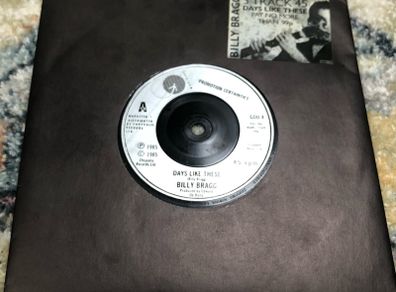 Billy Bragg - Days Like These (1985) 7"