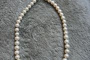 Vintage Chunky Faux Pearl Necklace