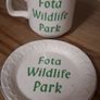 Vintage Fota Wildlife Park (mug / Plate ) By  Carrigdhoun  Pottery Co-op Of Cork Image 10