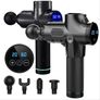 Professional 30 Speed Massage Gun Deep Tissue Muscle Massager 6 Attachments LCD Control Image 2