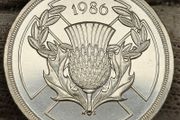 United Kingdom 1986 2 Pounds Silver Proof XIII Commonwealth Games UNC COIN