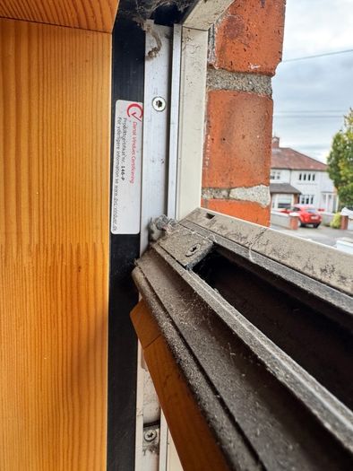 Frosted Double Glazed Timber/Aluminium Windows 3 Sizes
