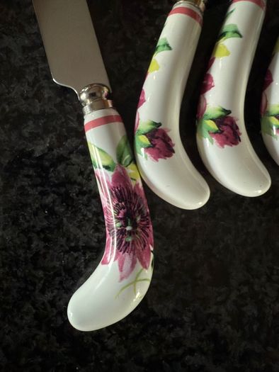 Laura Ashley Floral Heritage 4-Piece Butter Flatware Set