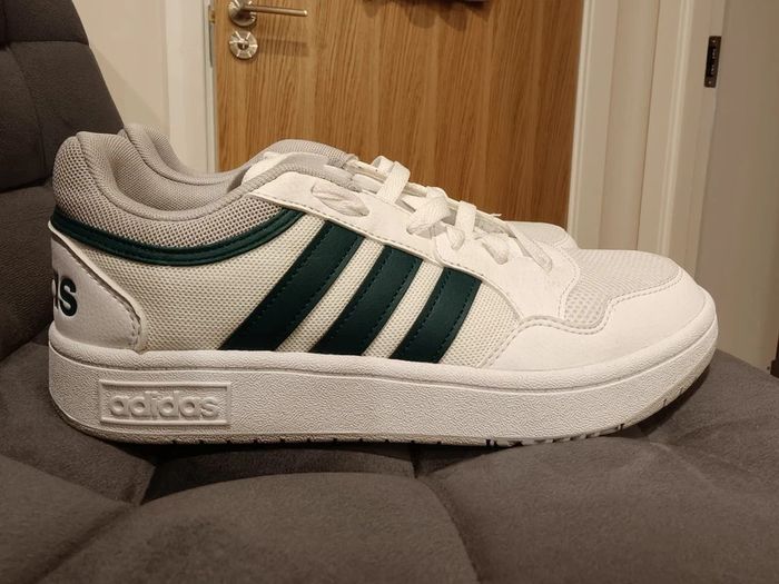 Adidas Sneakers White Green Size 40 New