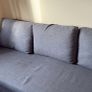 grey sofabed Image 3