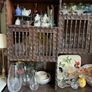 Ornate carved wooden dresser Image 5