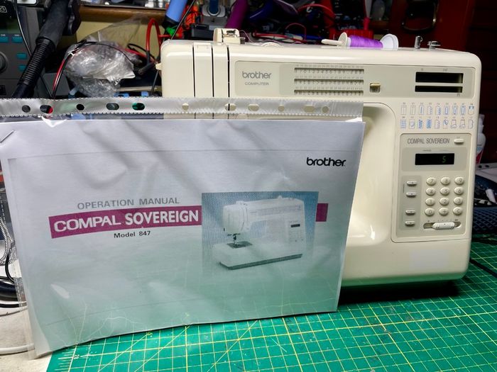 Brother Compal Sovereign Sewing Machine - VERY HIGH QUALITY MACHINE THIS ONE!! - Excellent condition - Just Serviced
