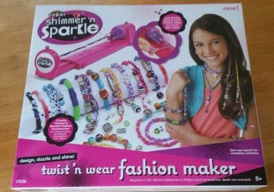New:   Shimmer & Sparkle Twist n Wear Fashion Maker