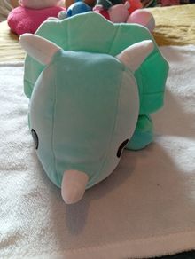 Hugalumps dinosaur weighted plush