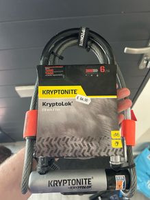 Kryptonite Kryptolok U-Lock + Cable - Brand New (Sealed)