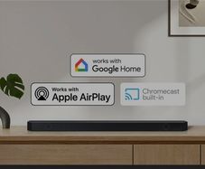 Samsung soundboard with woofer and remote
