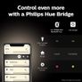 Philips Hue White Single Smart Bulb LED [B22 Bayonet Cap OR E27] with Bluetooth, Works with Alexa and Google Assistant [Energy Class A+] Image 5