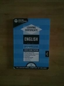 Leaving Certificate English Exam paper OL