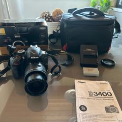 Nikon D3400 DSLR Camera-Excellent Condition -Ideal For Beginners