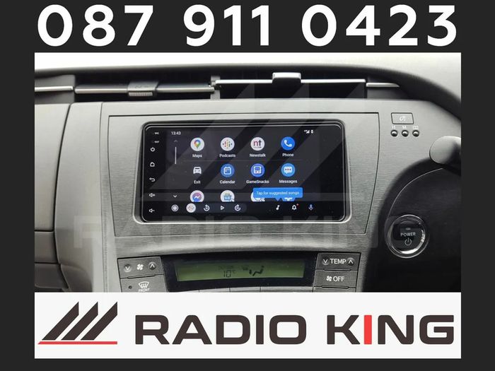 Premium Carplay Toyota Prius Android Auto Stereo
