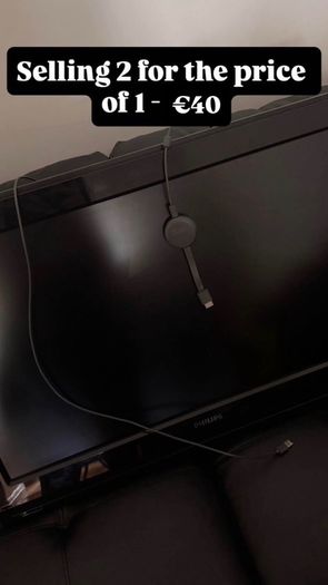 TV 35" + Chrome Cast