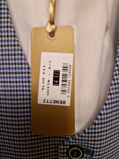 mens shirt and waistcoat