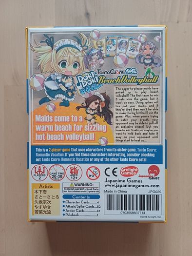 Tanto Cuore Doki Doki Beach Volleyball Card Game