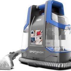 NEW SALE Spot Cleaner Lifts Spills and Stains from Carpets, Stairs, Upholstery Dedicated Messy Tool for Pets CDCW-CSXA, 1 Litre, Grey/Blue