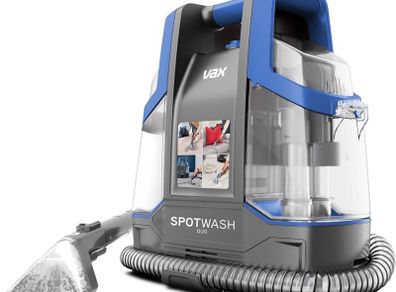 NEW SALE Spot Cleaner Lifts Spills and Stains from Carpets, Stairs, Upholstery Dedicated Messy Tool for Pets CDCW-CSXA, 1 Litre, Grey/Blue