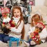 Christmas Stockings, 3 Pack 18" Personalized Xmas Stockings with 3D Snowflake Santa, Snowman, Reindeer for Family Holiday Christmas Party Decorations (FREE POSTAGE) Image 3