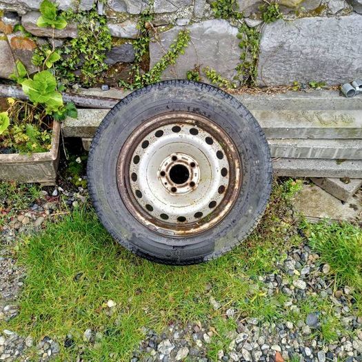 van spare wheel
