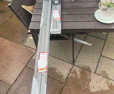 Grey  blinds