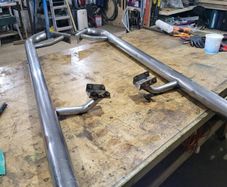 Landrover Defender 110 Rock sliders side steps