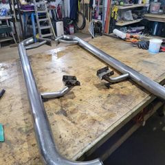 Landrover Defender 110 Rock sliders side steps