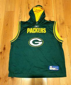 1996 Reebok Green Bay Packers NFL Hoodie vest