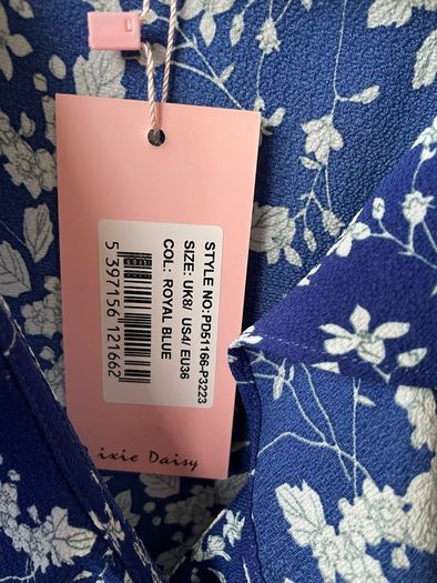 Blue Mini Dress BNWT