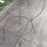 Vintage iron chair frame Image 5