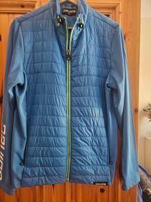 Druids golf jacket . Turquoise.. Full zip.